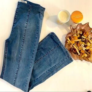 Free People High Waist Flair Jeans